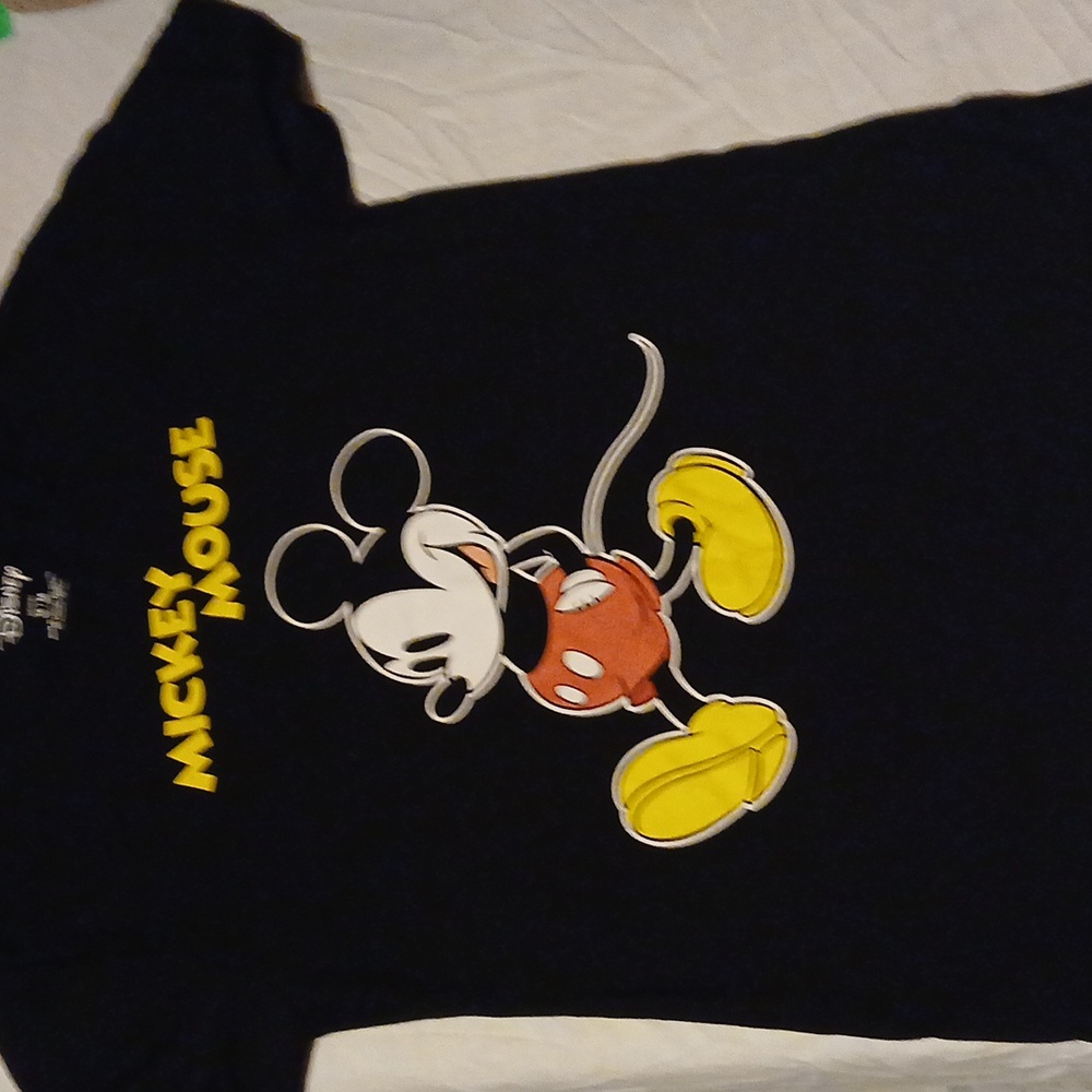 Disney Mickey Mouse Black T-Shirt - Picture 3 of 3